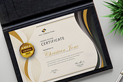 Certificate Template | Canva & Word, a Stationery Template by TelaTemplates (Thumbnail 2 of 5)