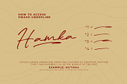 Windpath Script, a Script Font by khurasan (Thumbnail 6 of 7)