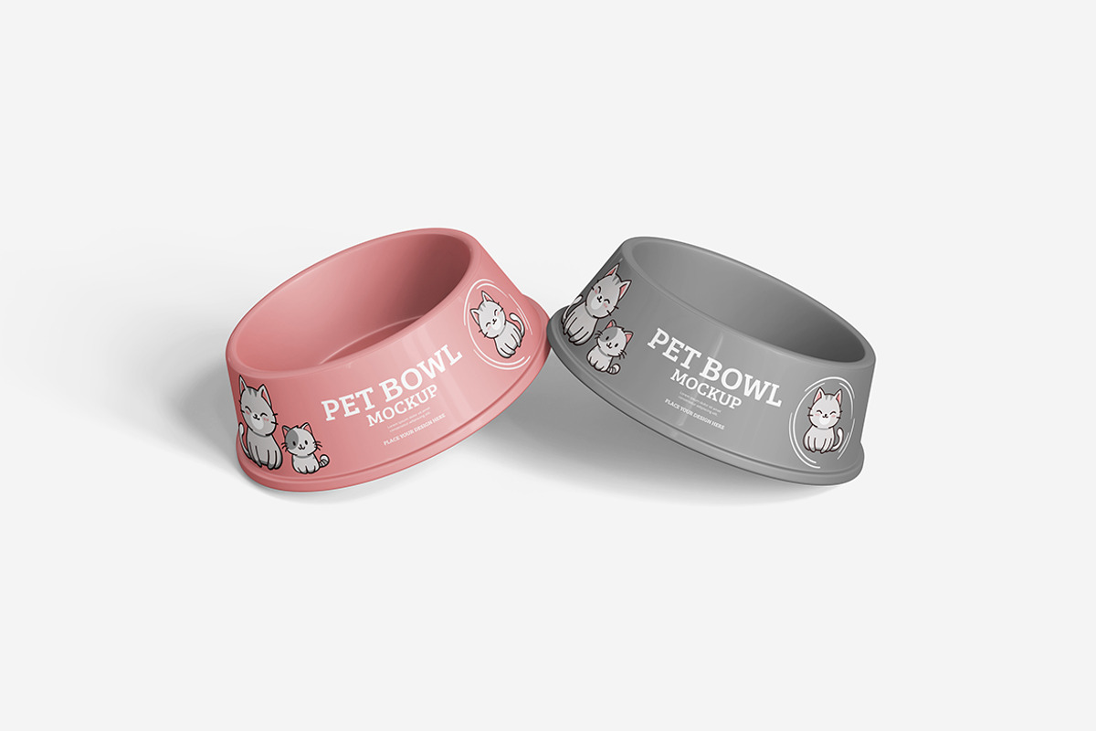 Pet Bowl Mockup, a Product Mockup by Indah (Photo 4 of 6)