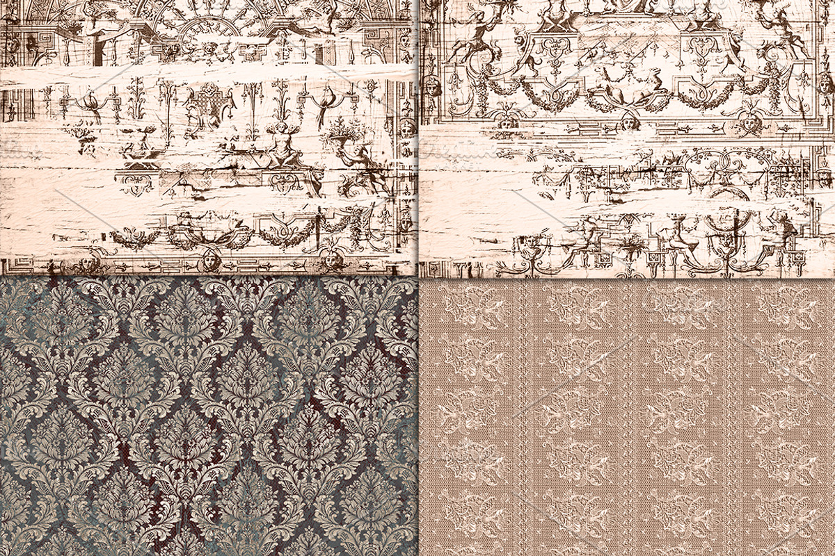 VINTAGE TEXTURE BACKGROUNDS, a Texture Graphic by Area (Photo 9 of 10)