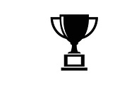 Bold winner trophy cup icon, an Illustration by Amazin_art (Thumbnail 13 of 29)