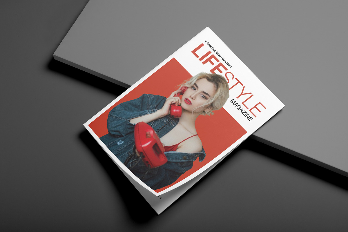 Lifestyle Magazine Template preview 2