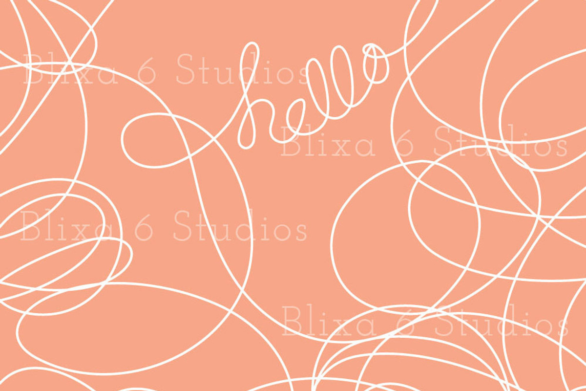 Organic Geometries 12" Digital Paper preview 3