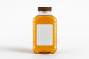 Honey Jar Plastic Bottle Mockup, a Product Mockup by graphypix (Thumbnail 3 of 4)