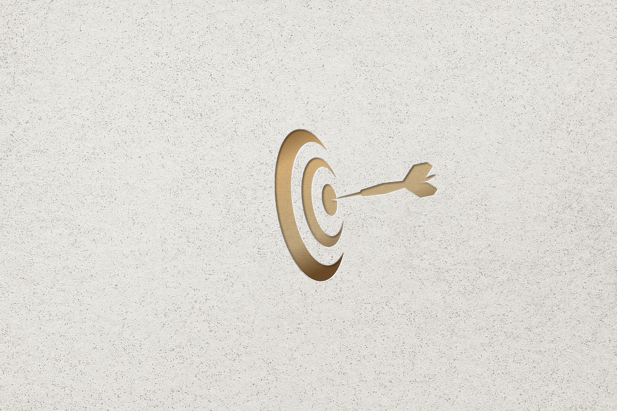 Minimalist Arrow Target Logo, a Branding & Logo Template by Luxury Logos (Photo 4 of 4)