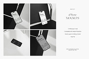 iPhone 14 Pro Mockups, an iPhone Mockup by Feel This (Thumbnail 2 of 7)