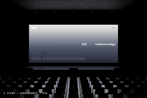 Conference Stage Mockup E05, an Advertising Mockup by Lumatte
