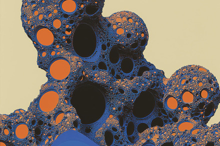 Retro-Futuristic Abstract Artwork, a Photo by Virgo Studio