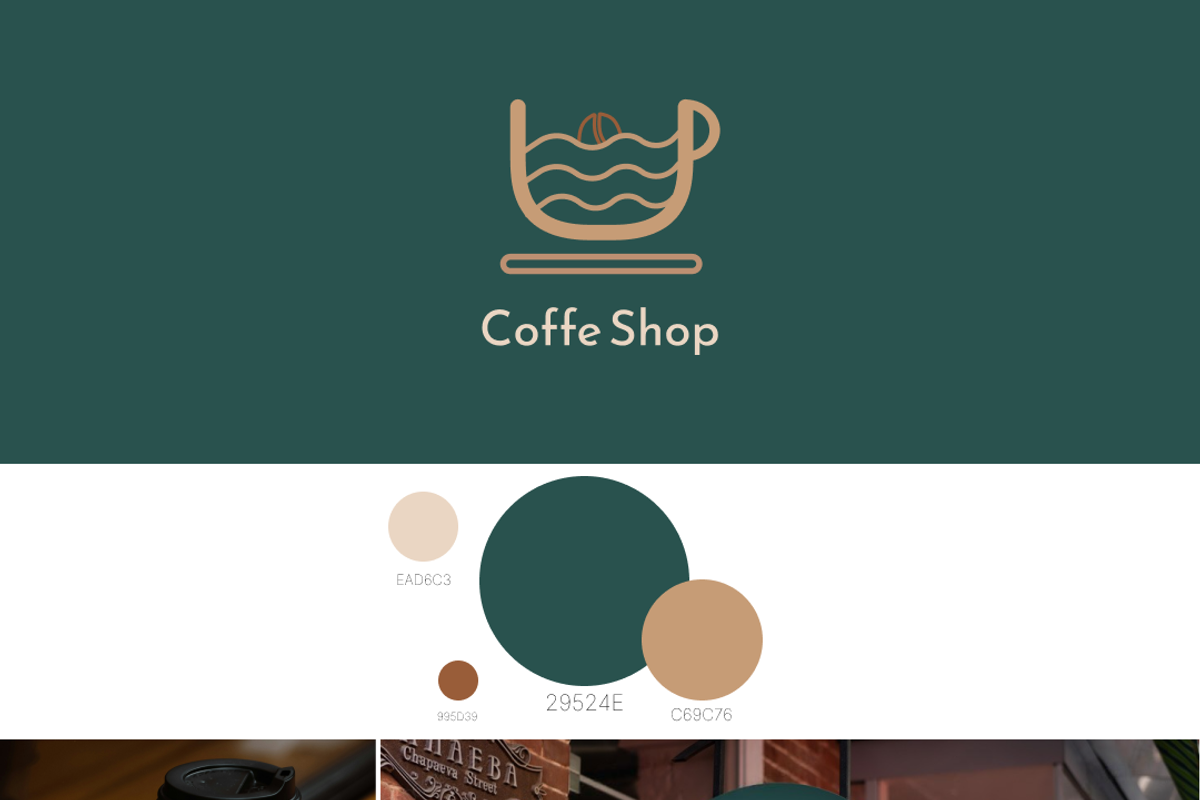 branding logo suitable for cafes, a Branding & Logo Template by RifkiFahrezi (Photo 6 of 6)