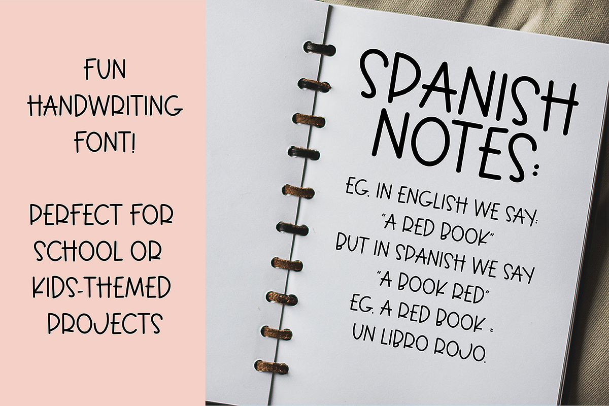 BACK TO SCHOOL Mini Font Bundle, a Sans Serif Font by Blush Font Co. (Photo 17 of 21)