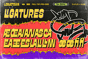 LOGUETOWN SANS DISPLAY, a Sans Serif Font by Tegh co. (Thumbnail 3 of 20)