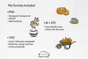 Cozy Thanksgiving Clipart Bundle, a Decorative Illustration by Decor Lines (Thumbnail 10 of 10)