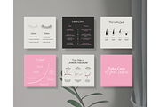 Lash Tech Template - Canva, a Social Media Template by TheTemplateTopia (Thumbnail 6 of 10)