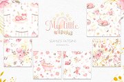 My little girl. Watercolor collectio, an Object Graphic by Ana-Sakuta (Thumbnail 11 of 22)
