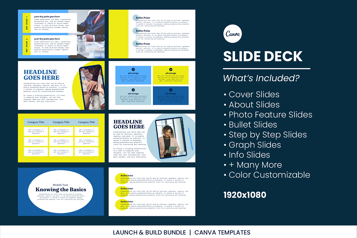 Canva Presentation Slide Template, a Presentation Template by WorkShy Studio (Photo 2 of 6)