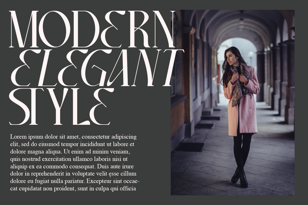 Chadenia, a Serif Font by Muksal Creative (Photo 2 of 9)