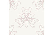 Floral Seamless Vector Pattern, a Decorative Illustration by FineArtStudio (Thumbnail 1 of 3)