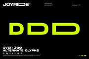 Joyride Extended Typeface, a Sans Serif Font by TypeJuice™ (Thumbnail 5 of 9)