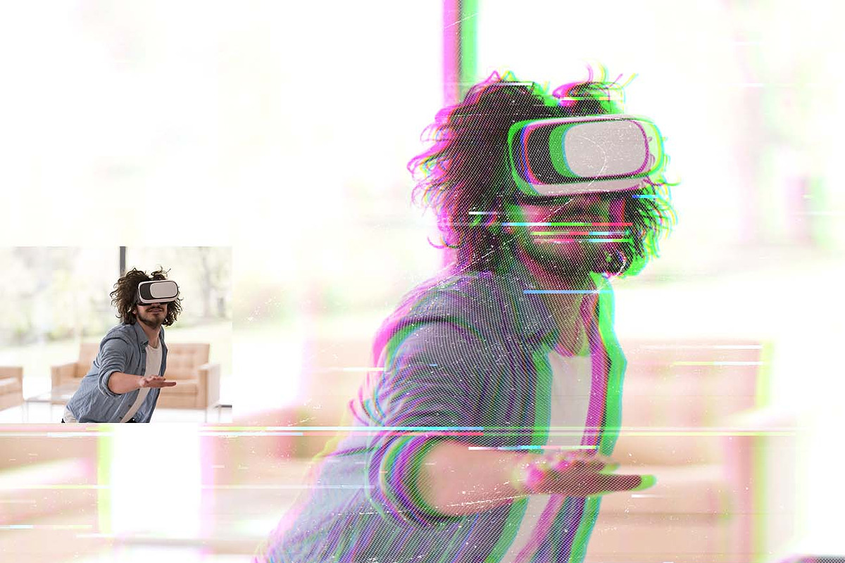 90s Retro VHS Glitch Photoshop, an Action Add-On by Studio Retouch (Photo 12 of 12)