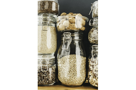 Assortment of grain products and, a Food & Drink Photo by Enjoy Photo