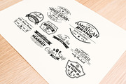 10 Retro Labels And Badges, a Branding & Logo Template by Arys Design (Thumbnail 4 of 5)