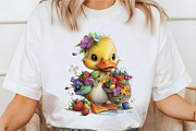 Whimsical Duck Clipart Bundle, an Illustration by designcity5 (Thumbnail 4 of 5)