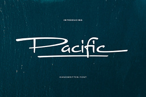 Pacific Handwritten Font