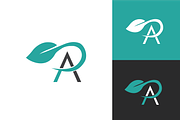 Letter AP Logo Leaf Natural, a Branding & Logo Template by zaqilogo (Thumbnail 2 of 2)