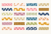 Hand Drawn Washi Tape Clipart, a Decorative Illustration by Anna Studio (Thumbnail 10 of 12)