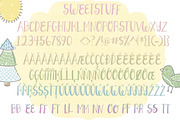 Sweetstuff Typeface + Bonus Doodles, a Font by Jodi Van der Kruik (Thumbnail 7 of 8)