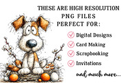 Quirky Easter Dog Clipart, an Illustration by OK Design (Thumbnail 4 of 6)