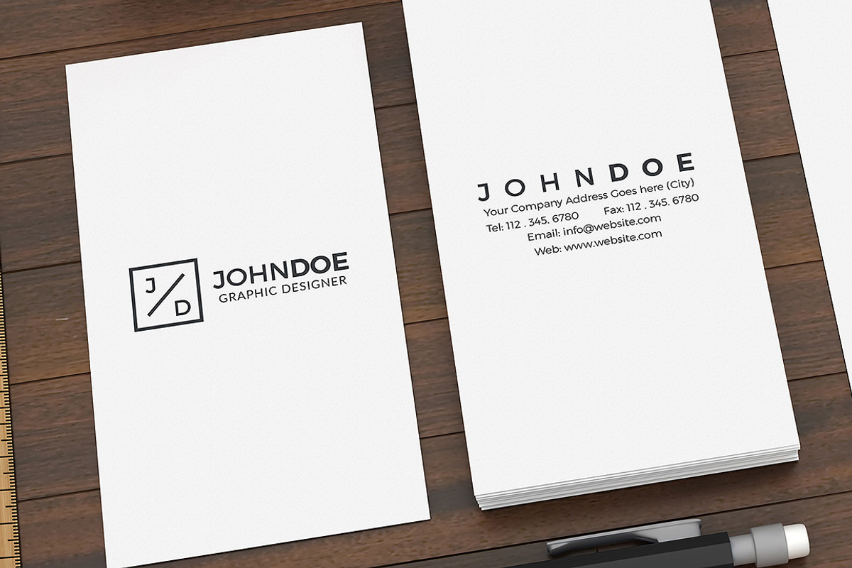 Modern Stationery Mock Up, a Mockup by Shahjhan (Photo 2 of 5)