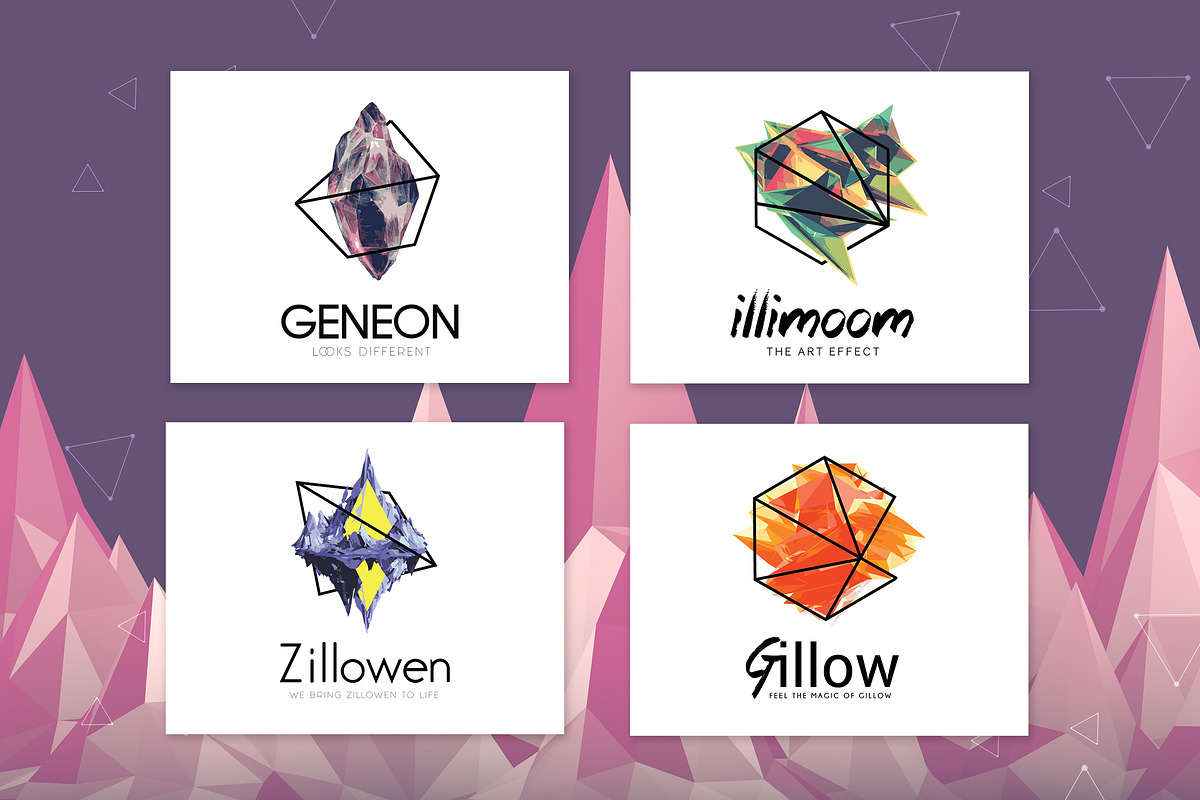 Futuristic & Geometric Logos Bundle, a Branding & Logo Template by AN Productions (Photo 46 of 47)