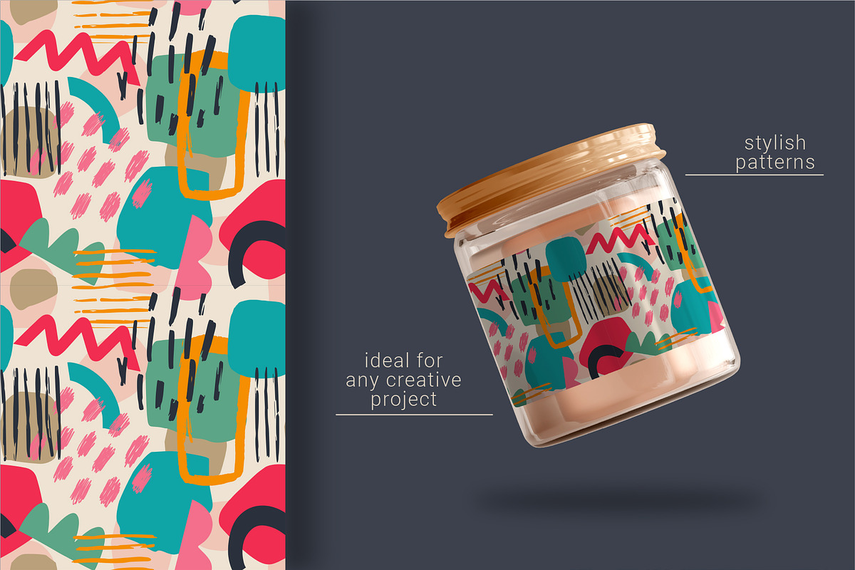 Abstract Seamless Patterns, a Pattern Graphic by AnnArt (Photo 7 of 9)