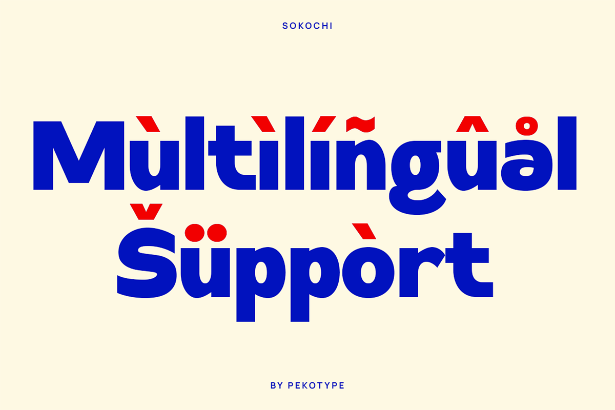 Sokochi - Bold Modern Ligature Font, a Font by Pekotype (Photo 6 of 15)