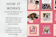 Pink Instagram Template for Business, a Social Media Template by Social Assumptions (Thumbnail 2 of 7)
