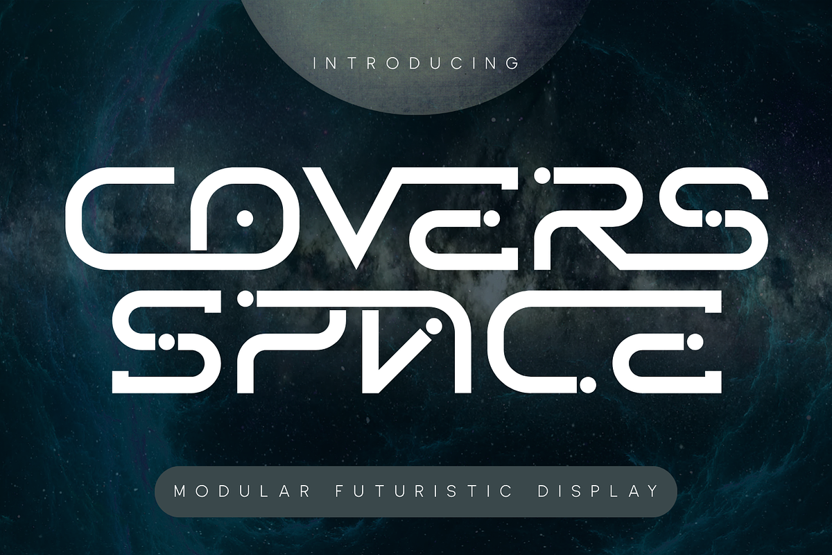 Covers Space Font, a Sans Serif Font by 177Studio (Photo 1 of 8)