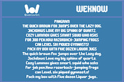 Extraordinary font, a Font by weknow (Thumbnail 6 of 8)