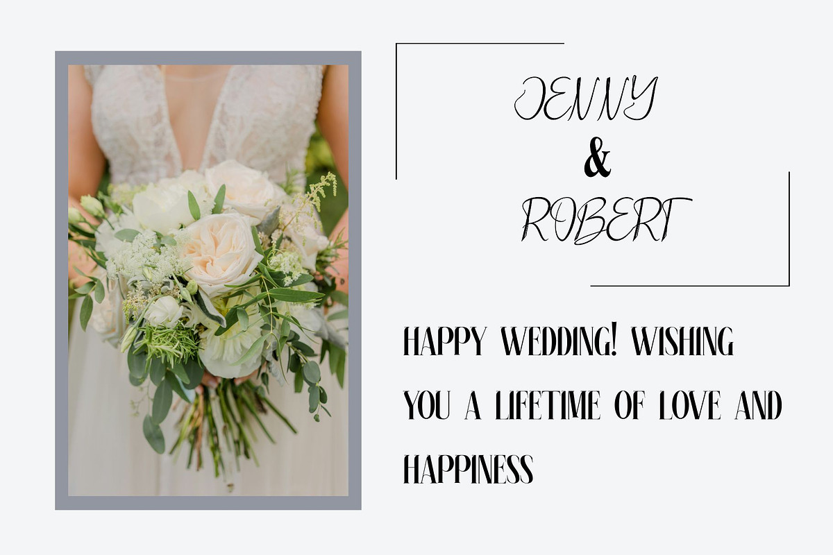 white over font serif, a Serif Font by azdaffstudio (Photo 4 of 14)