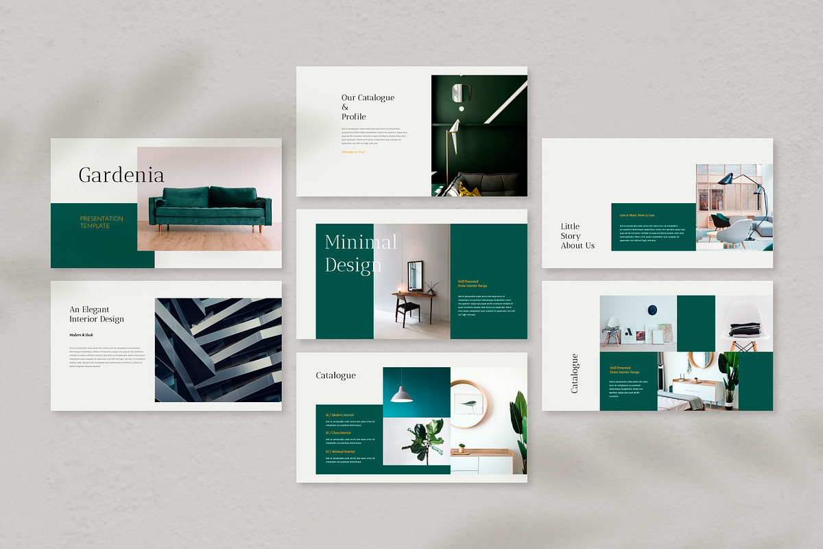 Gardenia Powerpoint Template, a Presentation Template by Neodivisu (Photo 5 of 9)