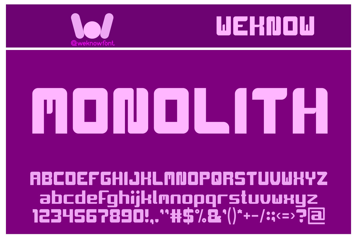 Cinta Adalah Perhatian font, a Font by weknow (Photo 2 of 5)