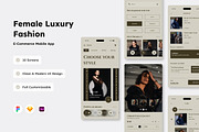 Chic de Rue - E-Commerce Mobile App, an App Template by productype1 (Thumbnail 1 of 5)