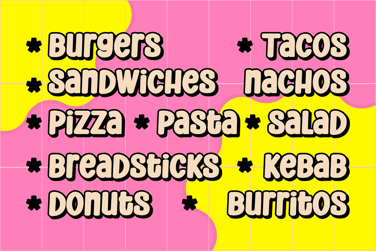 Dandy Jokes a Cartoon Comic Font, a Sans Serif Font by Rasiorise Studio (Photo 7 of 11)