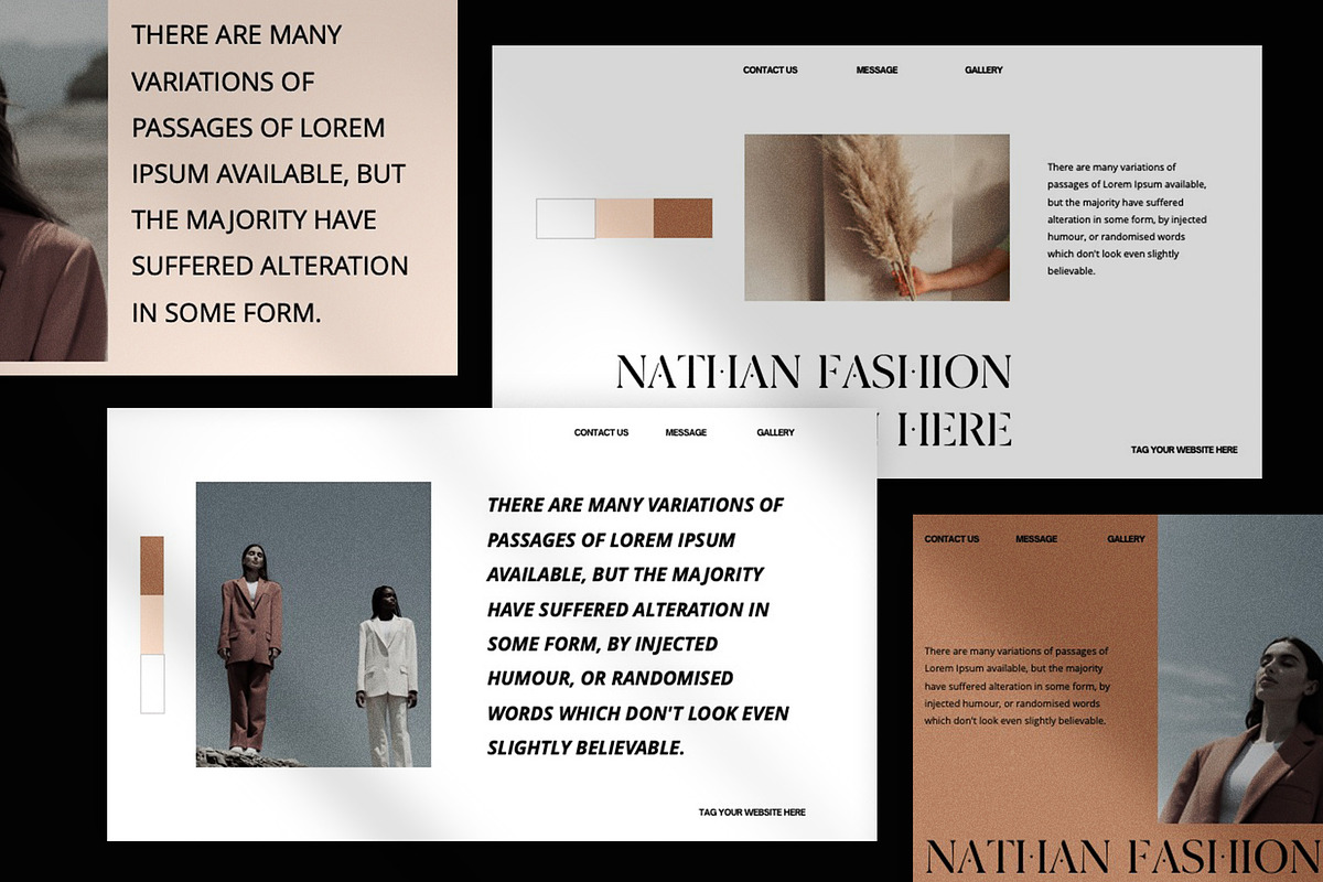 Nathan Google Slide Template, a Presentation Template by slidenotion (Photo 3 of 7)