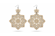 Floral Drop Earring SVGs, a Graphic by musafir_fashion (Thumbnail 9 of 11)