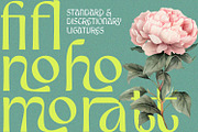 Veganza – Quirky Display Font, a Sans Serif Font by Almarkhatype (Thumbnail 7 of 11)
