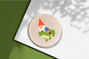 Cute Garden Gnome Collection, an Object Illustration by AnbyArt (Thumbnail 5 of 6)