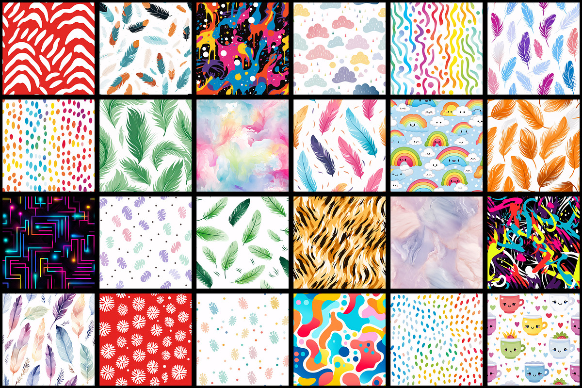 Abstract Seamless Pattern, a Pattern Graphic by Forhadx5 (Photo 9 of 21)