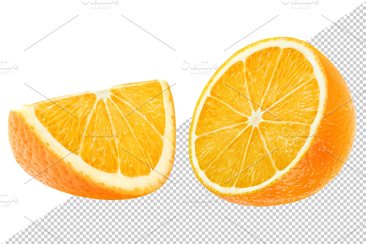 Orange fruit pieces, an Object Graphic by Fruits+Veggies (Photo 3 of 4)