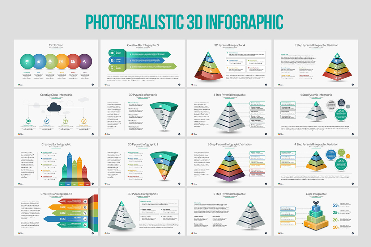Infographic PowerPoint Presentation, a Presentation Template by ContestDesign (Photo 6 of 16)